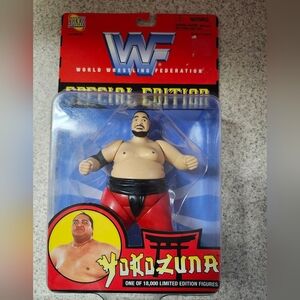 1997 WWF Jakks Pacific Special Edition Limited Edition Yokozuna [With Red Gear